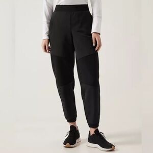 Athleta Black Get Set Hybrid Joggers Size Medium